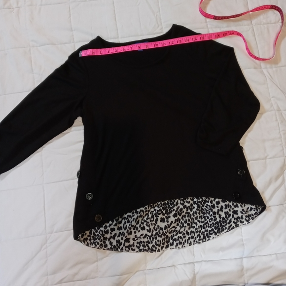 Apt. 9 - Black Knit Top - Picture 5 of 10